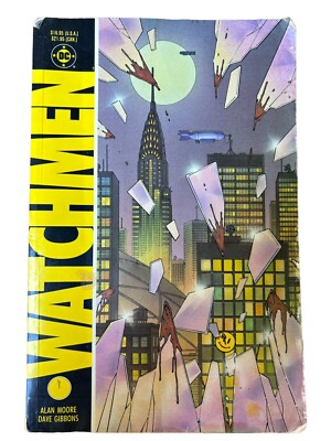 Watchmen Full Graphic Novel DC Comics Alan Moore  GOOD Condition 1st Edition