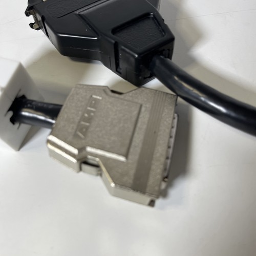 AMP 50-Pin to 50-Pin High Density SCSI Cable w/ Clip /AMP 25 Pin Parallel Cable - Picture 7 of 16