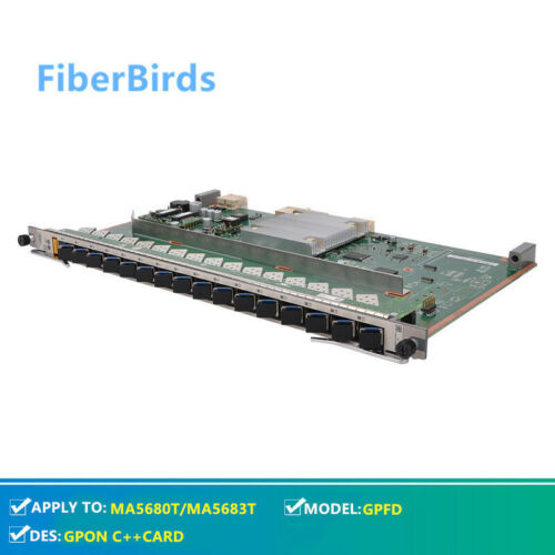 Scheda GPFD GPON per Huawei MA5608T, MA5680T o MA5683T OLT, con 16 SFP C++ - Foto 3 di 5