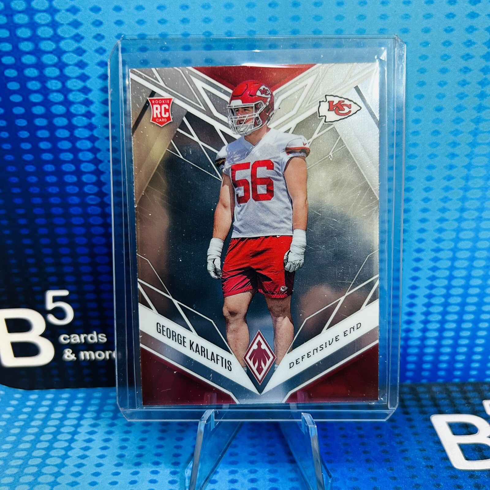 2022 Phoenix #170 George Karlaftis NM-MT RC Rookie Chiefs