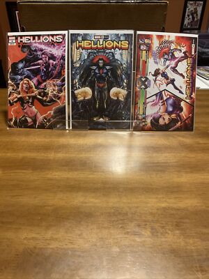 Hellions 4, 5, 6 Anacleto, Nakayama Exclusive Trade Dress  X-Men