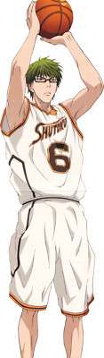 Shintaro Midorima Kuroko no Basket Weatherproof Anime Sticker 6'' Car Decal T2