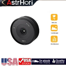 AstrHori 14mm F4.5 Ultra Wide Angle Lens APS-C Manual Focus Black For M43 Mount