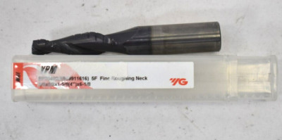 YPM Fine Roughing Neck HSS End Mill 6-1/8'' x 1-5/8'' x 5/8'' EP20402 5 Flute
