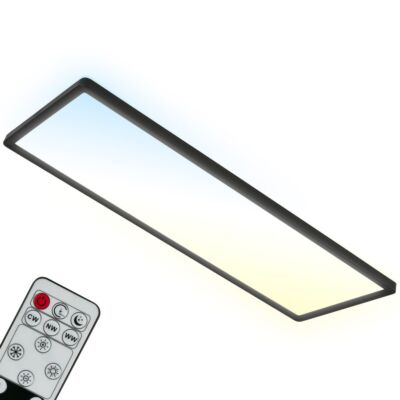LED Panel Deckenleuchte flach Fernbedienung dimmbar CCT Wohnzimmer Flur
