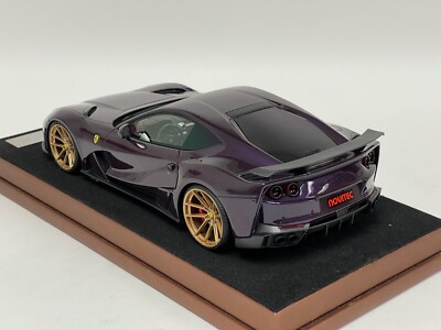 1/18 Ivy Models Ferrari 812 Novitec N Largo in Purple Gold Wheels