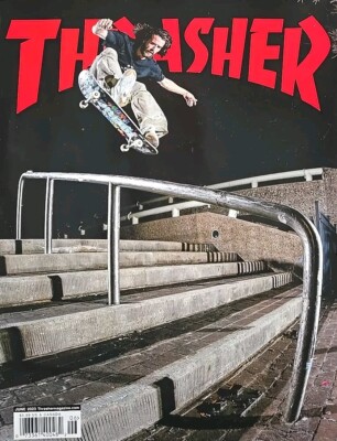 Thrasher Skateboard Skate Magazine 515 June 2023 Antonio Durao