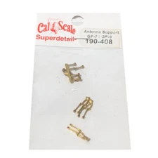 Cal Scale 190-408 PRR Induction Phone Antenna Supports EMD GP7/9 HO Scale