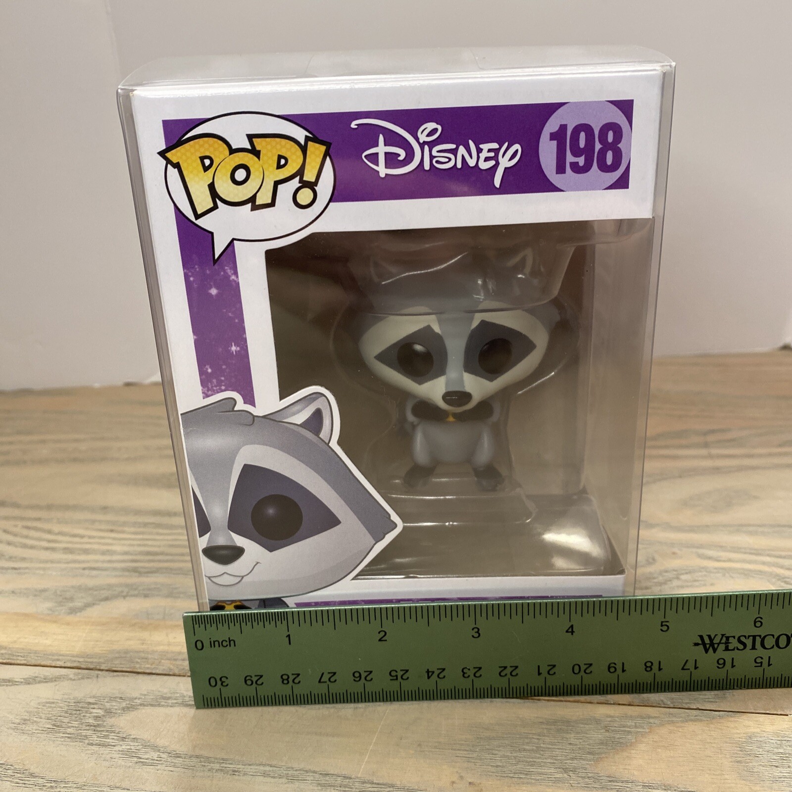 Funko POP! Disney Pocahontas Meeko #198 Vinyl Action Figure Vaulted w/ Protector
