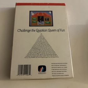 Pyramid NES (Nintendo Entertainment System) Box/ Game/ Foam- No Manual- Tested!!
