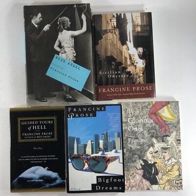 Francine Prose Lot of 5 books The Glorious Ones, Guided Tours of Hell, Blue Angl