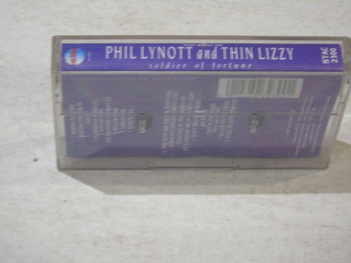 THIN LIZZY - Soldier Of Fortune - The Best Of Phil Lynott & Thin Lizzy Cassette - Picture 5 of 5