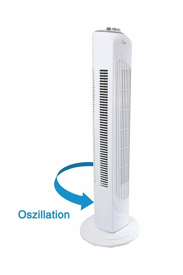 Suntec Wellness Turmventilator CoolBreeze 7.400 TV 45 W, Weiß - Bild 2 von 3