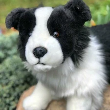 Auswella Plush Hunter 20 Inch Border Collie Plush Stuffed Animal-Border Collies