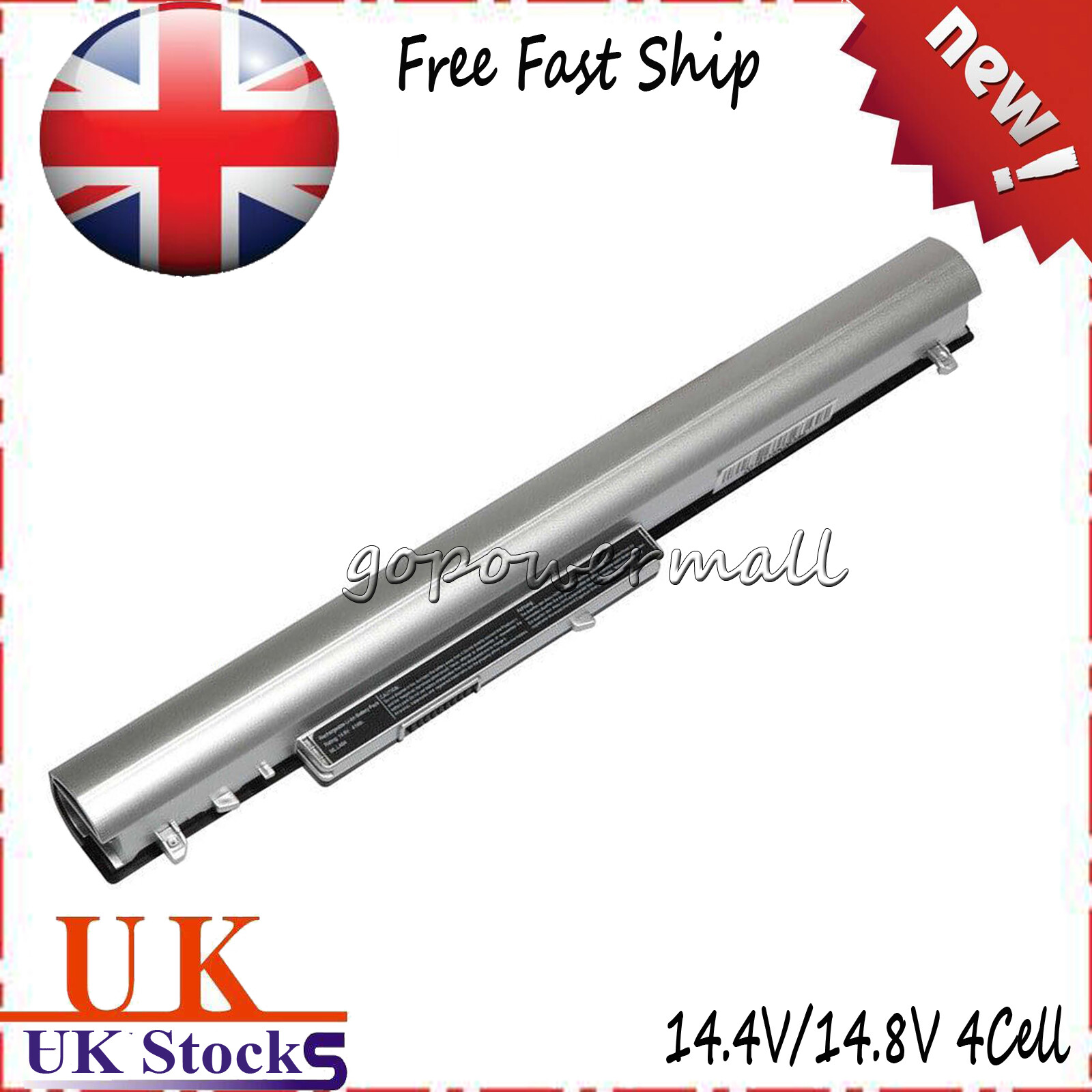 LA04 Battery For HP 776622-001 728460-001 752237-001 15-1272WM 15-F010DX