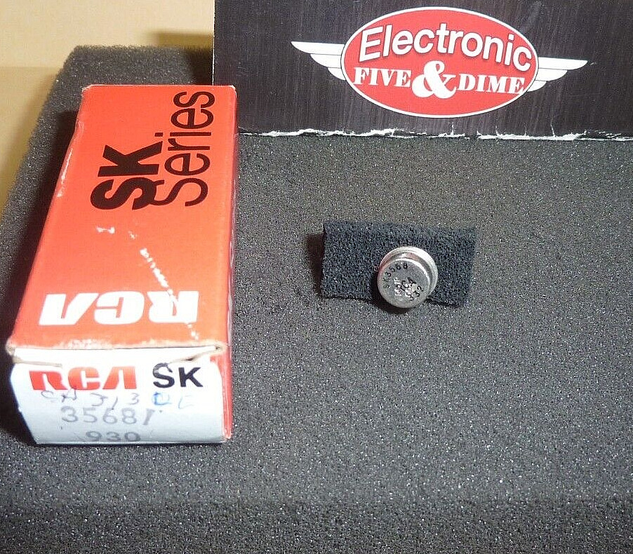 RCA SK3568 - 7.5V 630mW Op Amp 6-Lead IC TO78, NOS NTE2911