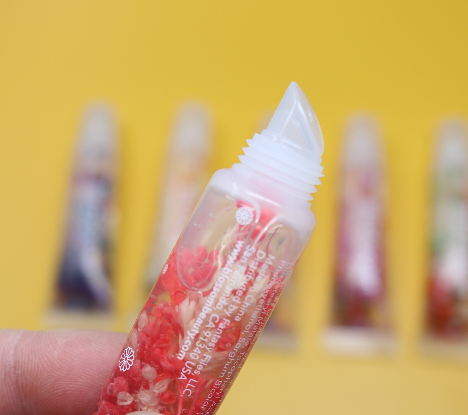 Blossom Moisturizing Lip Gloss Tube Clear Lip Gloss Lip Smackers 2 Pk