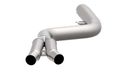 Kooks Fits 2020 Toyota Supra 3.5in x 3in SS Resonator Delete Mid-Section