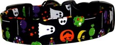 Trick or Treat Mini Halloween Handmade Dog Collar