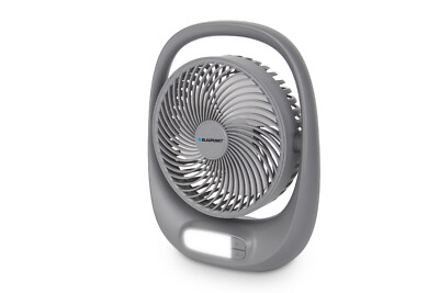 Blaupunkt APF301 Tragbarer  wiederaufladbarer Ventilator + USB-LED