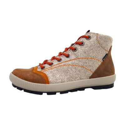 Legero Tanaro Damenschuhe Schnürstiefel Grau Freizeit