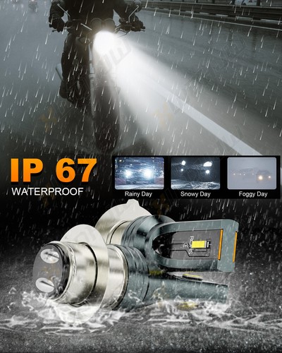 For Yamaha YFZ450 2004 2005 2006 2007 2008 2009 6000K 100W LED Bulbs Headlight - Picture 7 of 10