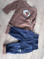 Sigikid Ausfahrgarnitur Gr 74/80 Pulli + Wendehose Teddy neue