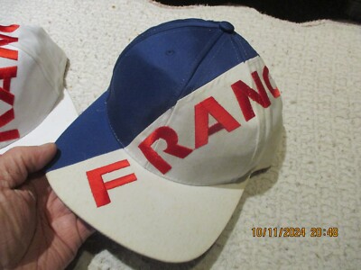 Casquette Vintage Coupe Du Monde 98 - France Football Avec Mascotte Footix