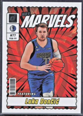 2023-24 Donruss Net Marvels #7 Luka Doncic - Dallas Mavericks