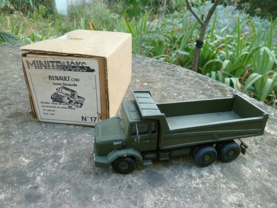 renault c 260 BENNE DECAUVILLE "MINITRUCKS" n 17 , montage professionnel ... - Photo 4/4