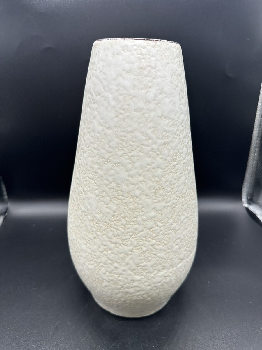 Scheurich West Germany 529-25 pottery vase flower pattern | eBay
