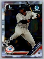 2019 Bowman Chrome #BCP-204 Isiah Gilliam Prospects *YA