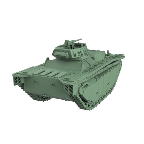 SSMODEL SS548 1/200/350/700 Military Model Kit US LVT(A)-4 LIGHT TANK - Bild 3 von 26