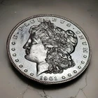 1901 New Orleans Minted Morgan Silver Dollar - Semi Proof-Like  AU + Beautiful