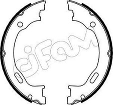 CIFAM 153-242 Handbremsbeläge passend für MERCEDES-BENZ M-Klasse (W163) 183,0mm
