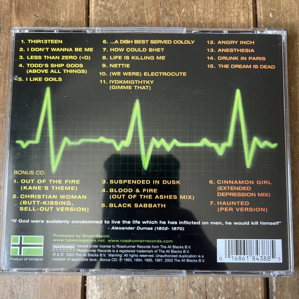 Type O Negative Life Is Killing Me Card Case Limited Edition X2 CD - Image 4 of 4