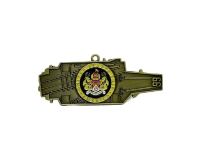 USS America (CV-66)  US Navy Christmas Ornament - Carrier Shape