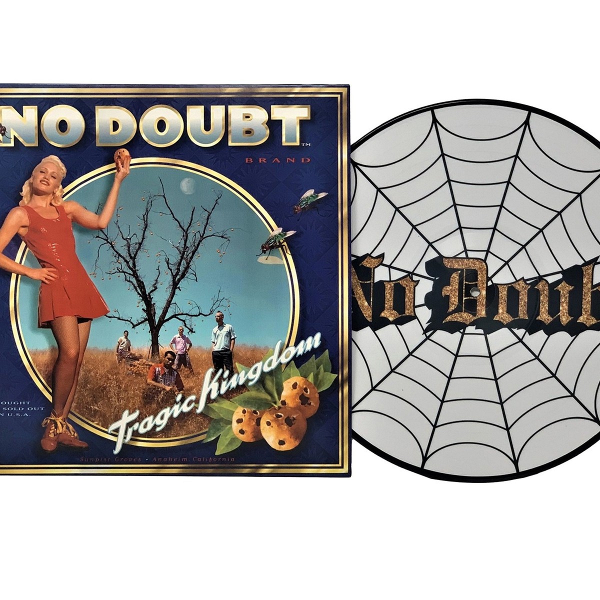 No Doubt - Tragic Kingdom Spiderwebs Picture Disc Vinyl LP No Doubt - Tragic Kingdom Spiderwebs Picture Disc Vinyl LP