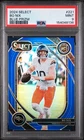 2024 Panini Select Blue Prizm Bo Nix 21/99 #221 PSA 9
