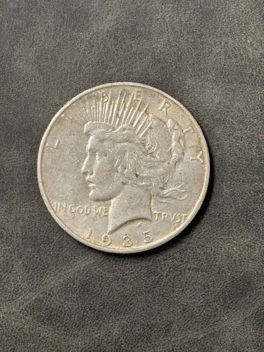1935-S Peace Silver Dollar -- FINAL KEY DATE COIN OF THE SERIES!