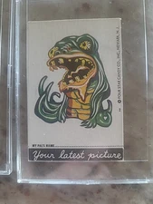 1961 Four Star Candy Co. "Your Latest Picture" Monster Card from Set 2