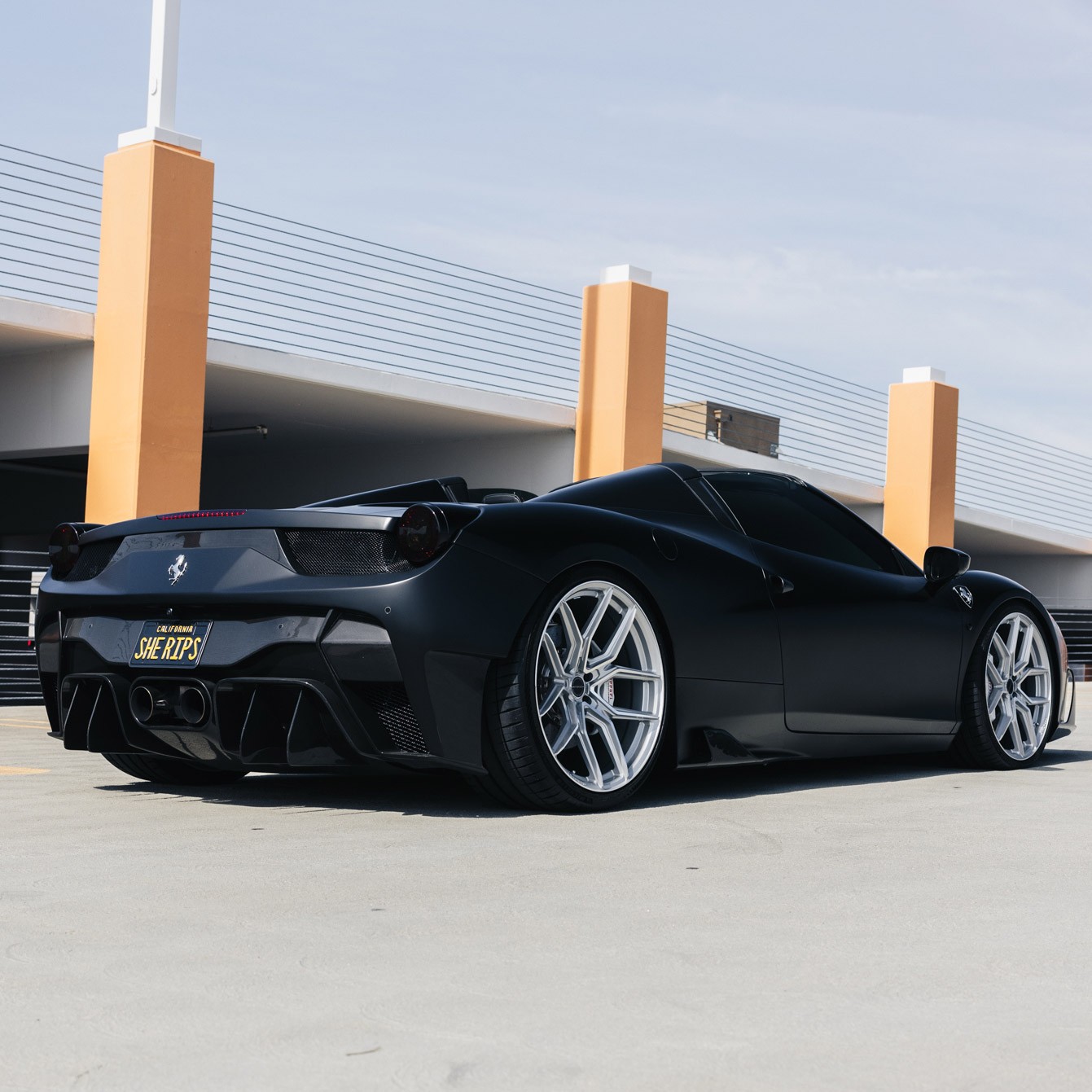20" MV Forged MVF5 Silver 20X9 20X11 Concave Wheels Fits Lamborghini Gallardo