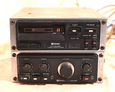 Clarion GD-501 GA-502 Car Stereo Component 2Set Vintage Junk JP | eBay