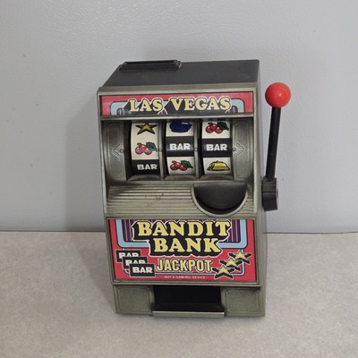 Vegas Bandit スロットマシン Bandit Slot Machine Bank Toy One Armed Casino Slots Spinner Las