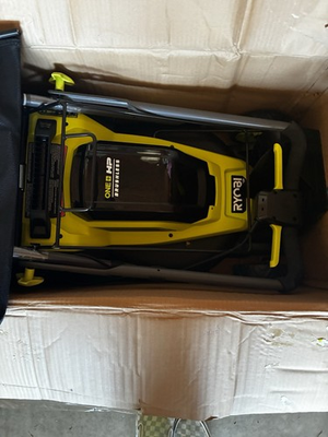 #ad #ad RYOBI ONE HP 18V 16quot; Cordless Lawn Mower Brushless 2x4.0Ah Batteries Charger $120.00