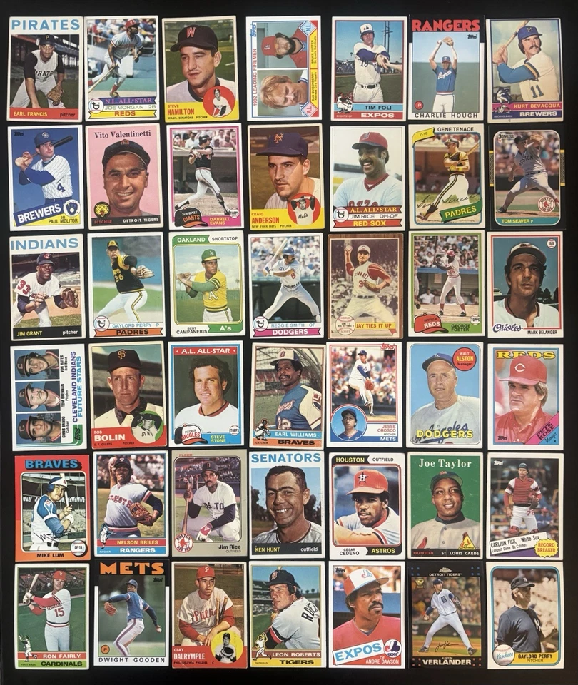 Vintage Mickey Mantle Sandy Koufax Ozzie Rc Hof Lot(72) Yogi Berra Aaron Dizzy - Image 3 of 3