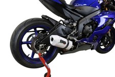 Silenciador de escape Yamaha YZF-R6 R6 2017-2025 GPR Albus blanco carretera legal
