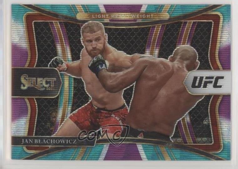 2021 Panini Select UFC Premier Level Tri-Color Prizm Jan Blachowicz #143 fm0
