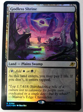 MTG Edge of Eternities - Godless Shrine - FOIL Rare - 0254 NM