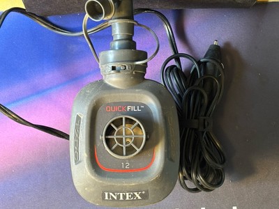 Intex Quick Fill Intex Air Pump with adapter fittings-Tested